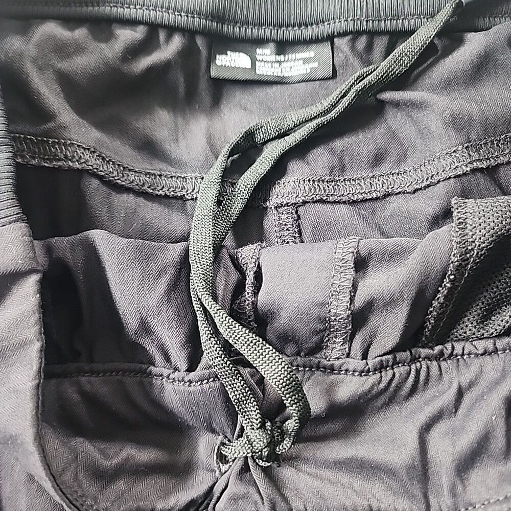 The North Face Aphrodite Joggers Womens Size M Black Nylon Hiking Pants Stretch - Picture 4 of 9